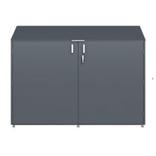Outdoor Bike Storage Box, Secure Garden Tool Locker, External Equipment Cabinet  Steelmates