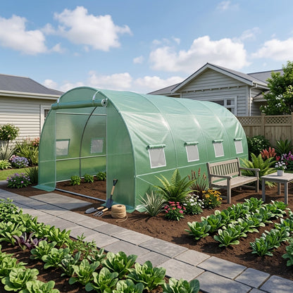 Cover for 4.5m x 3m x 2 Tunnel Greenhouses Tunnel Greenhouse steelmates