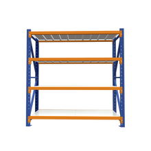 4 Tier Heavy Duty Warehouse Shelving 2000H x 2000L x 600D  Steelmates