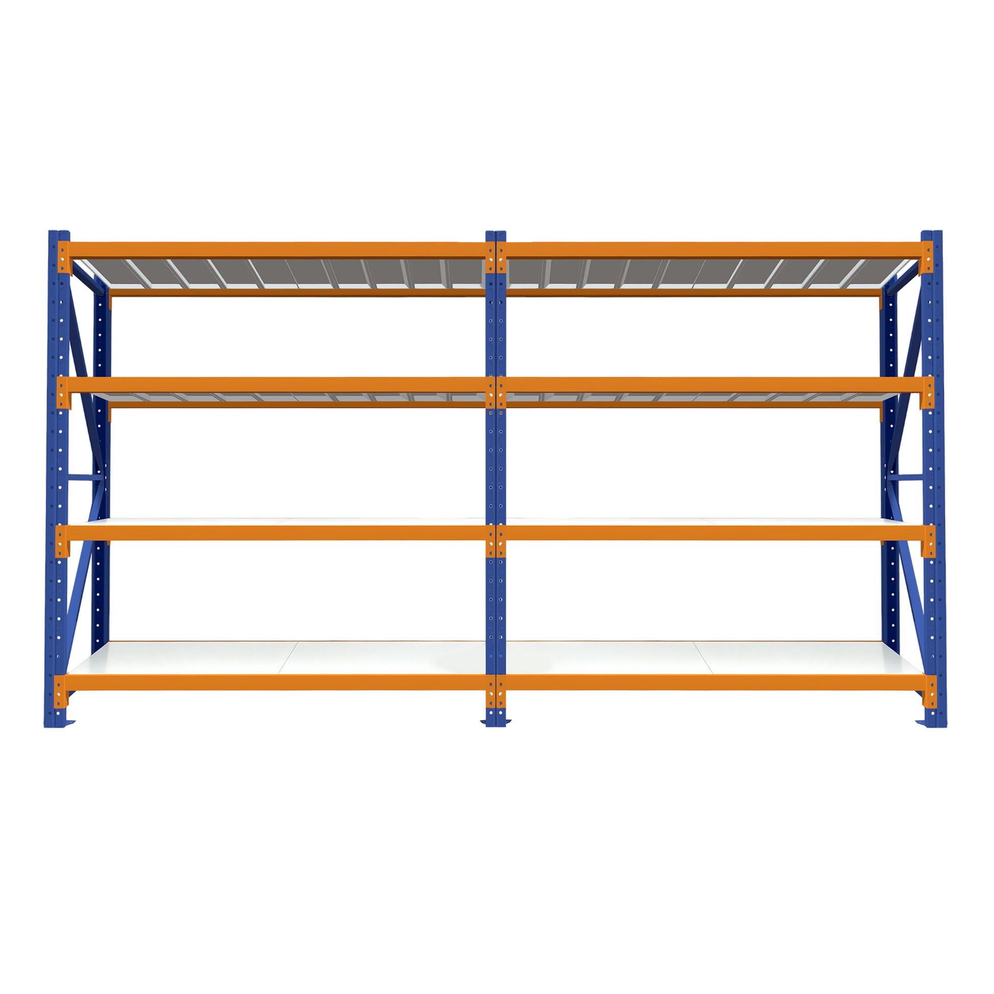 4 Tier Heavy Duty Garage Shelving 3920W x 2000H x 600D  Steelmates