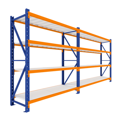 4 Tier Heavy Duty Garage Shelving 3920W x 2000H x 600D  Steelmates