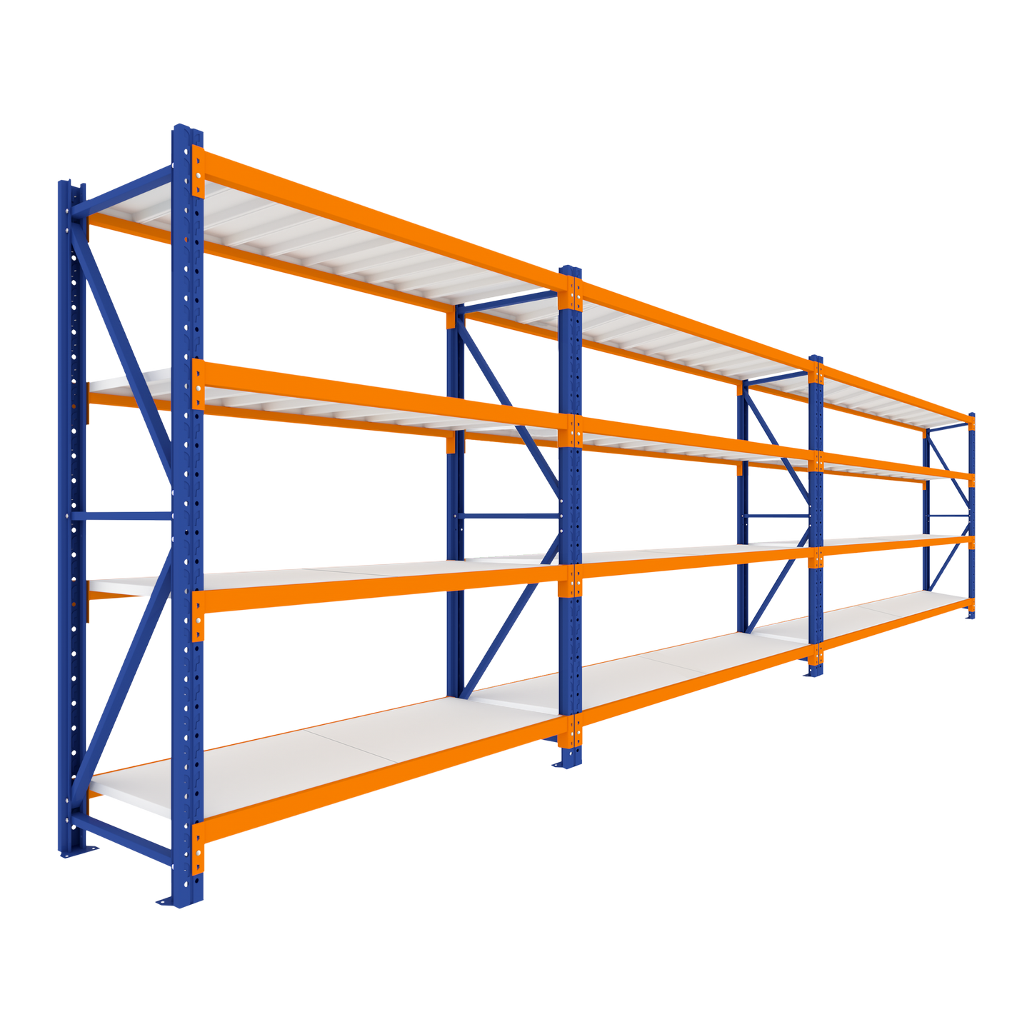 4 Tier Heavy Duty Garage Shelving 5840W x 2000H x 600D  Steelmates