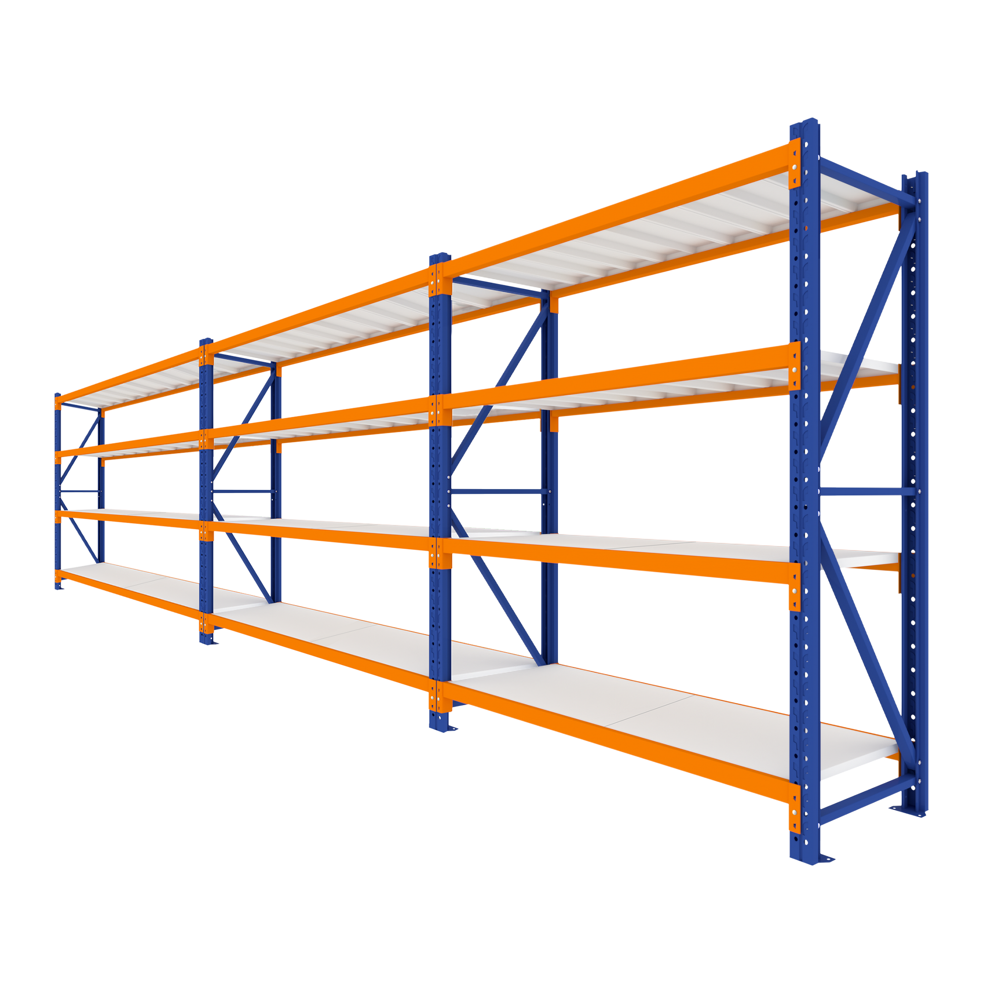 4 Tier Heavy Duty Garage Shelving 5840W x 2000H x 600D  Steelmates