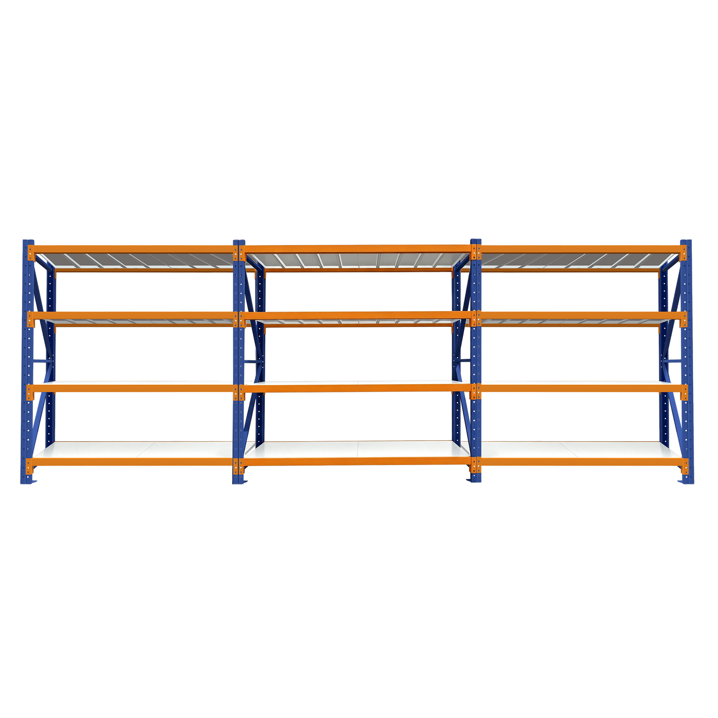 4 Tier Heavy Duty Garage Shelving 5840W x 2000H x 600D  Steelmates
