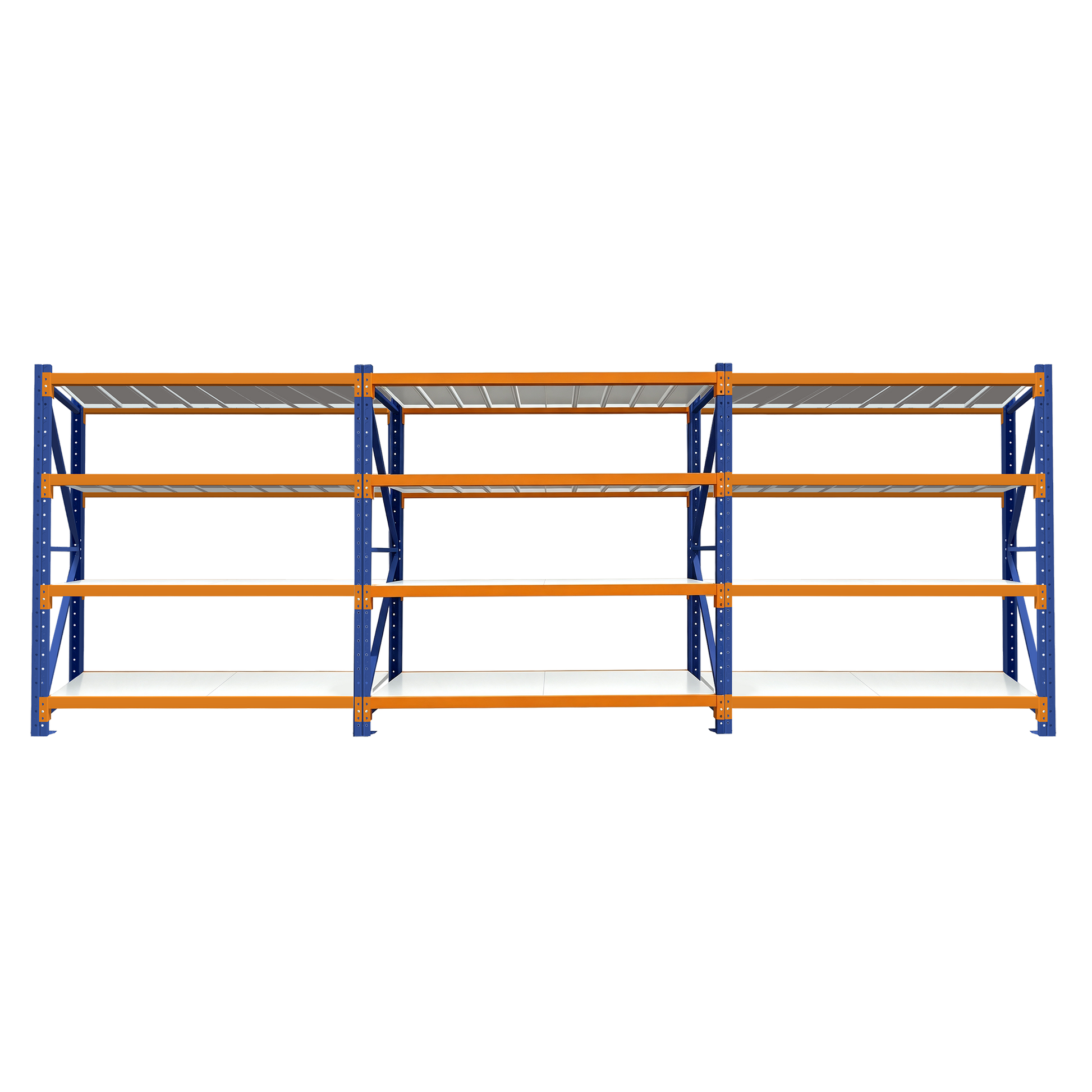 4 Tier Heavy Duty Garage Shelving 5840W x 2000H x 600D  Steelmates