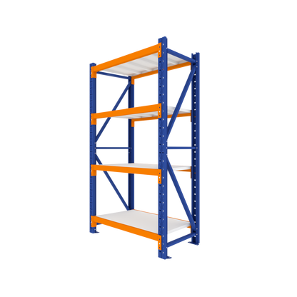4 Tier Heavy Duty Garage Shelving 1080L x 2000H x 600D  Steelmates