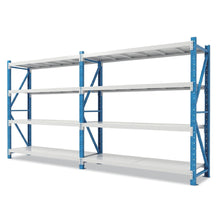 4 Tiers 3.88m x 2m x 0.5m Storage Shelving  Steelmates