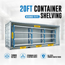 4 Tiers 5.795m x 2m x 0.5m Storage Shelving  Steelmates