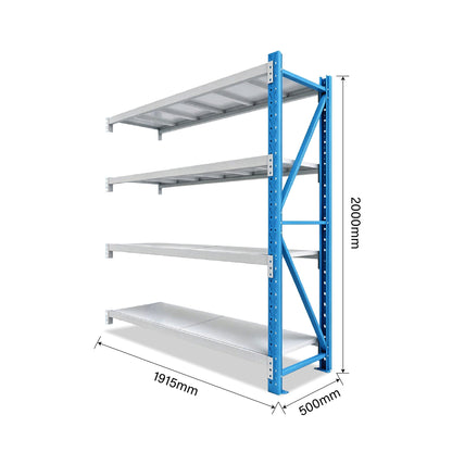 Normal Duty Add-on Shelving 1915 x 2000 x 500mm  Steelmates