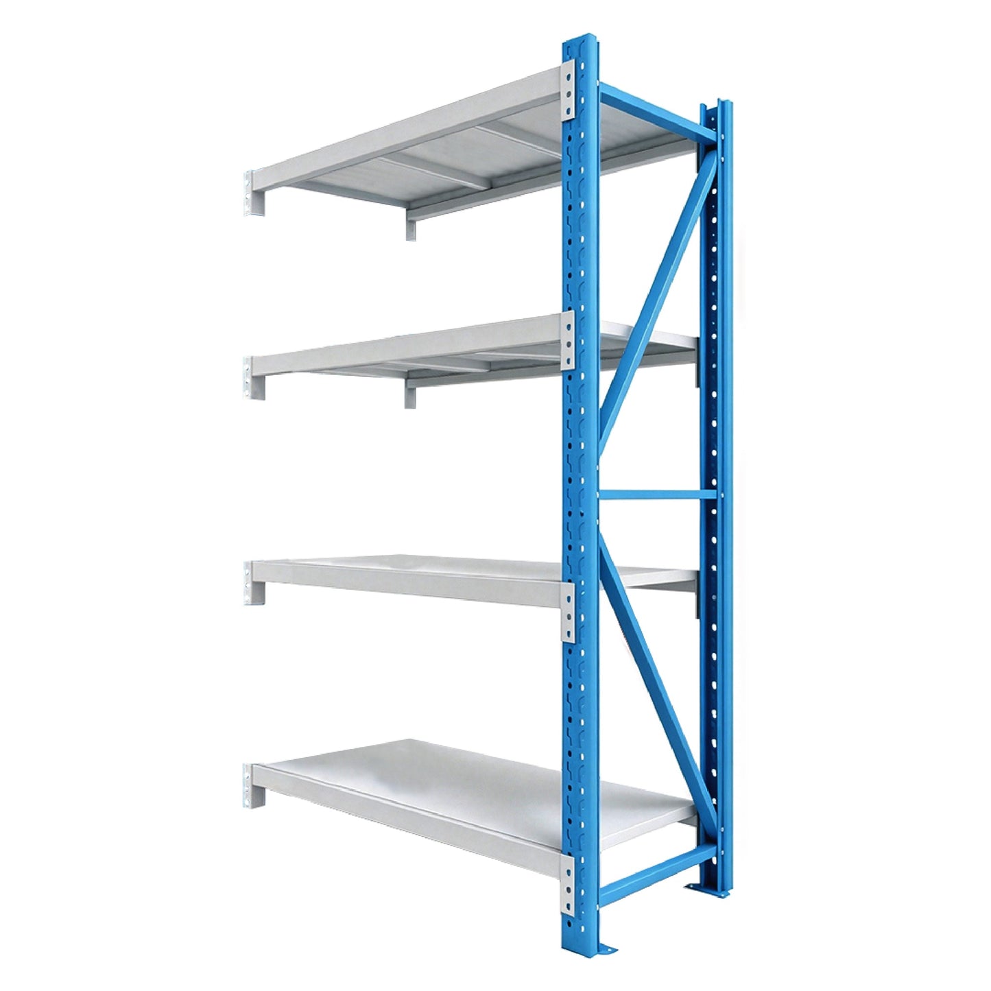 Normal Duty 1m Add-on Shelving  985 L x 2000 H x 500D(930mm Beam Length)  Steelmates