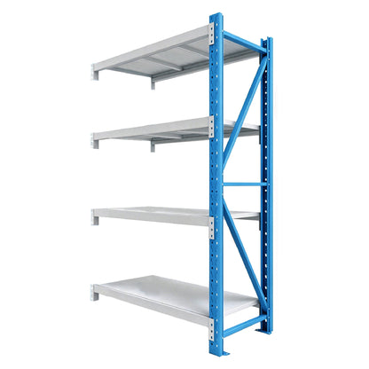 Normal Duty 1m Add-on Shelving  985 L x 2000 H x 500D(930mm Beam Length)  Steelmates