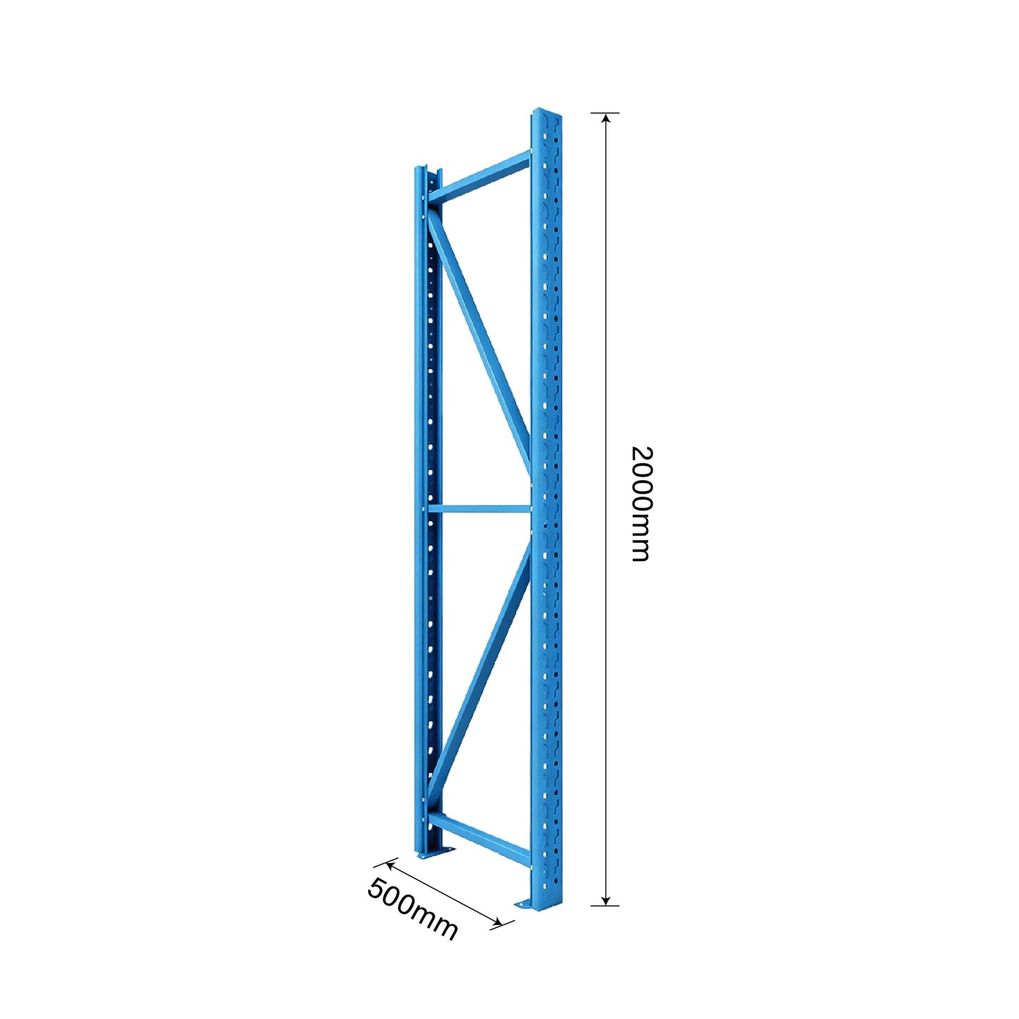 Upright Normal Duty 2000 x 500mm  Steelmates