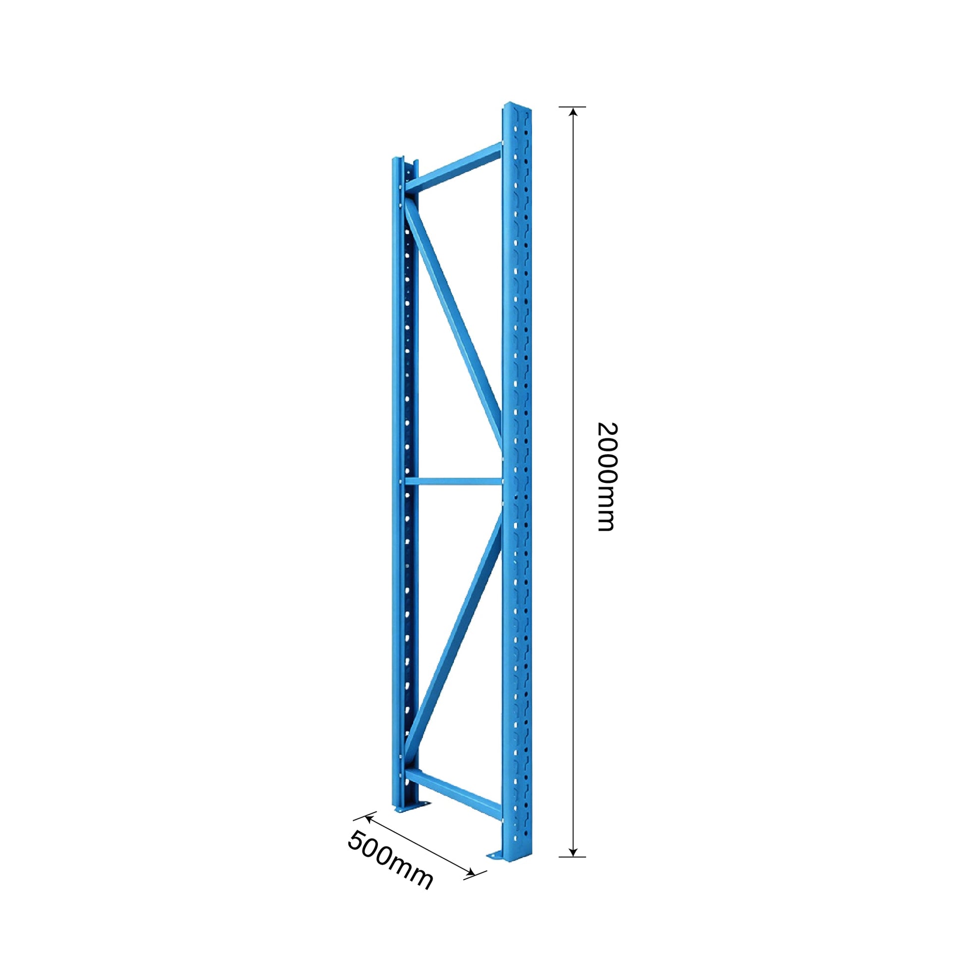 Upright Normal Duty 2000 x 500mm  Steelmates