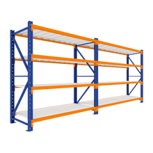 Extra Wide Double Bay Heavy Duty Shelving 3920 L x 2000 H x 900 D  Steelmates