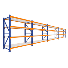 Extra Wide Four Bay Heavy Duty Shelving 7760 L x 2000 H x 900 D  Steelmates