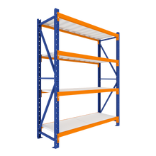 2.5M Tall Single Bay Heavy Duty Shelving 2000L X 2500H X 600D  Steelmates