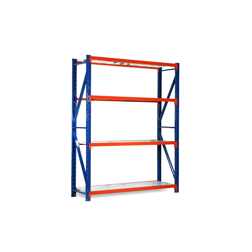 2.5M Tall Single Bay Heavy Duty Shelving 2000L X 2500H X 600D  Steelmates