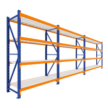 2.5M Tall Triple Bay Heavy Duty Shelving 5840 L x 2500 H x 600 D  Steelmates