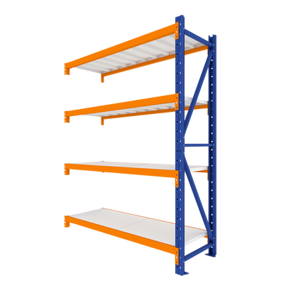 2.5M Tall Add-on Heavy Duty Shelving 1920L X 2500H X 600D  Steelmates