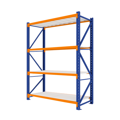 3.0M Tall Single Bay Heavy Duty Shelving 2000L X 3000H X 600D  Steelmates