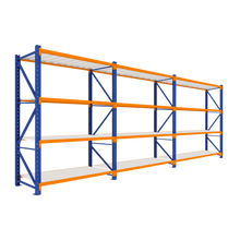 3.0M Tall Triple Bay heavy duty shelving 5840L X 3000H X 600D  Steelmates