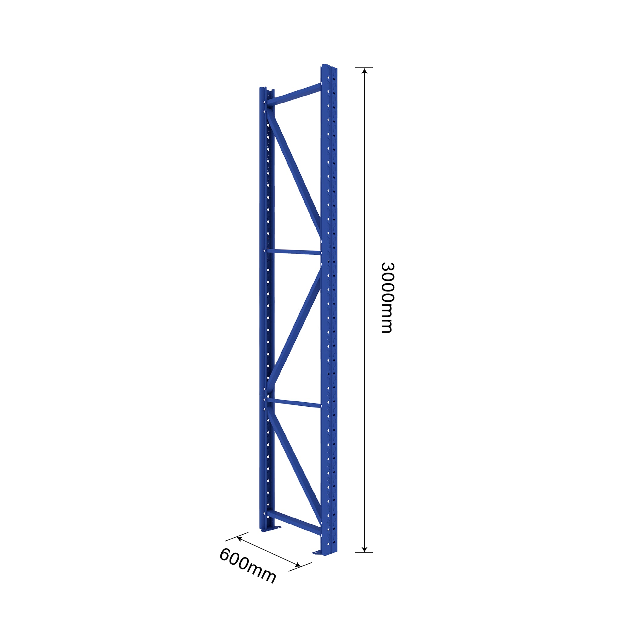 Heavy Duty Extra Upright 3m High  Steelmates
