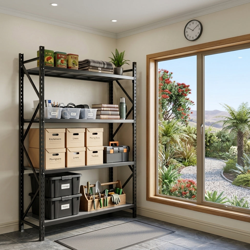 Single Bay Commercial Shelving 2000H - 1310 Series  Steelmates