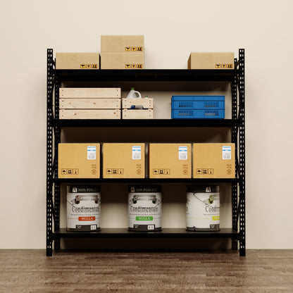 Single Bay Commercial Shelving 1910 L x 2000 H x 600 D