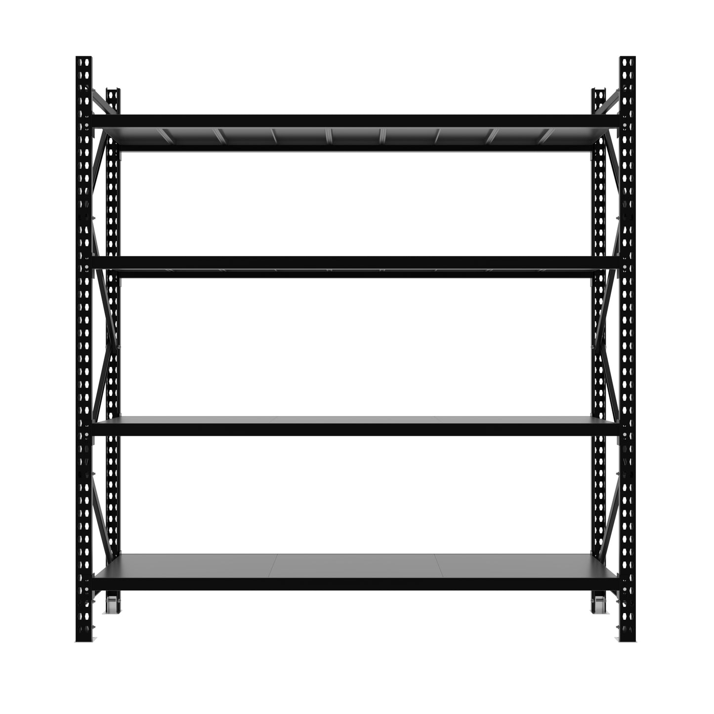 Single Bay Commercial Shelving 1910 L x 2000 H x 600 D