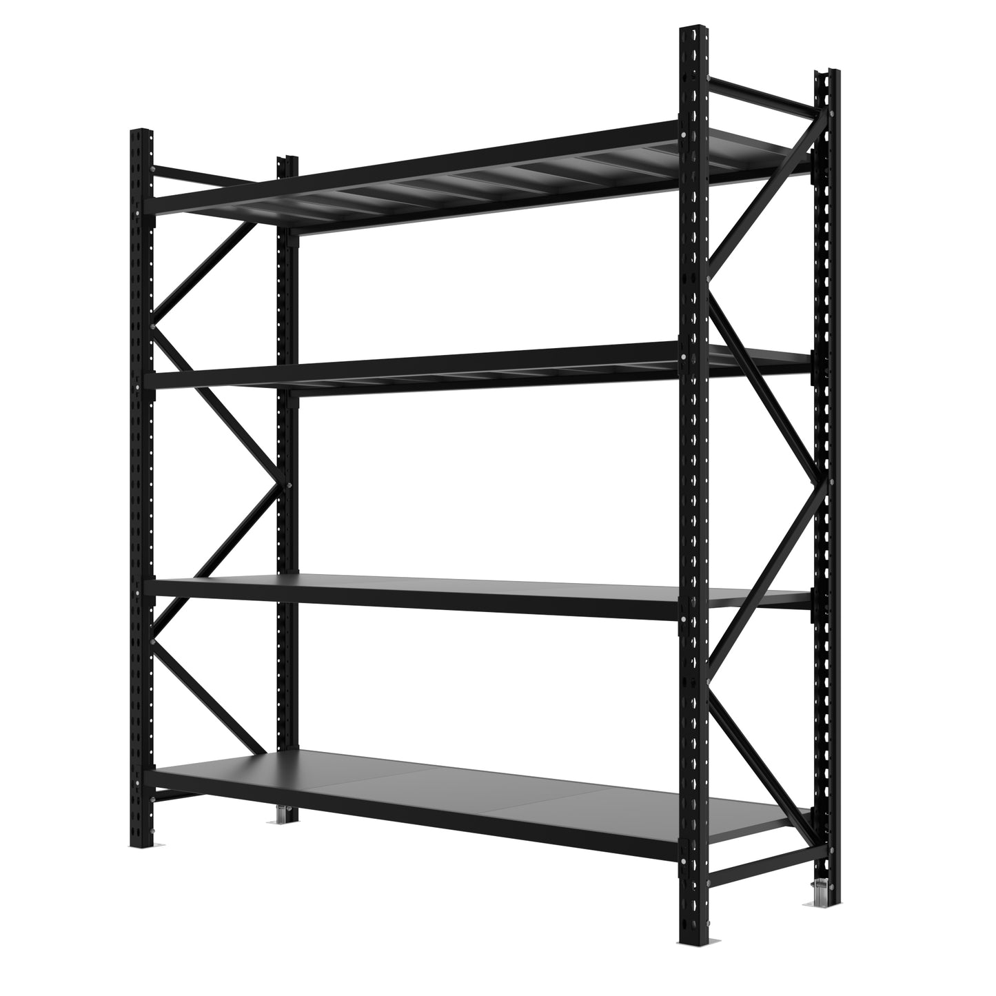 Single Bay Commercial Shelving 1910 L x 2000 H x 600 D