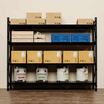 Single Bay Commercial Shelving 2510 L x 2000 H x 600 D