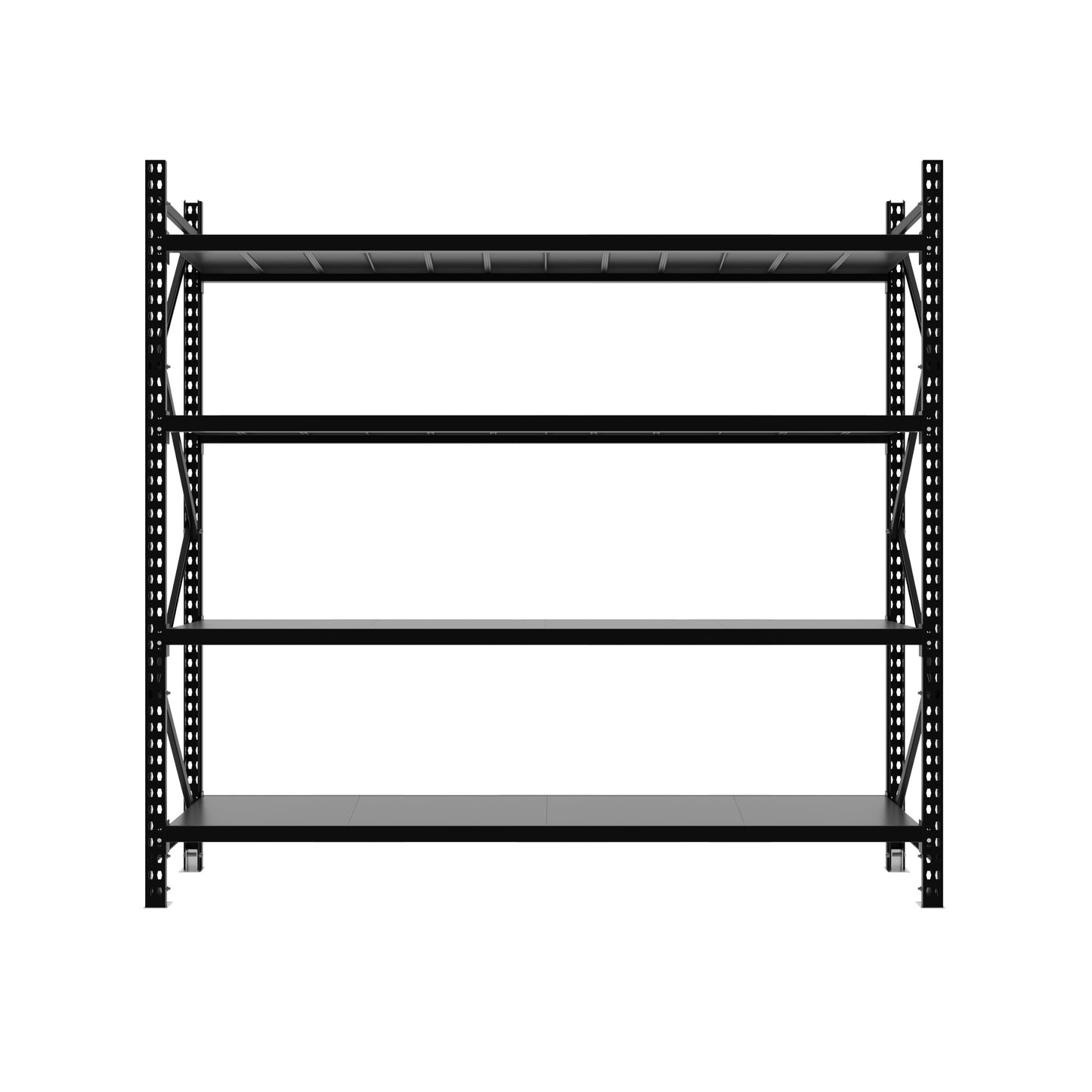 Single Bay Commercial Shelving 2510 L x 2000 H x 600 D