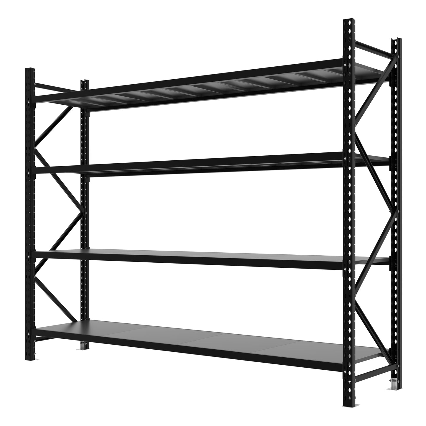 Single Bay Commercial Shelving 2510 L x 2000 H x 600 D