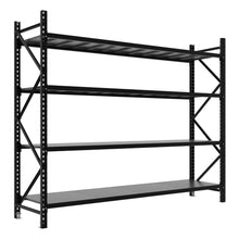 2.5M Tall Single Bay Commercial Shelving 2510L X 2500H X 600D