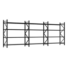 Triple Bay Commercial Shelving 5620 L x 2000 H x 600 D