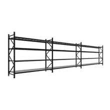 Triple Bay Commercial Shelving 7420 L x 2000 H x 600 D