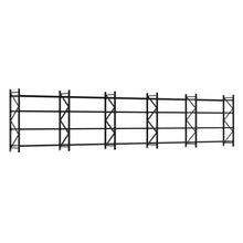Five Bay Commercial Shelving 9330 L x 2000 H x 600 D