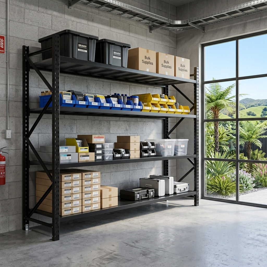 1.6M Tall Commercial Shelving 2510 Series  Steelmates