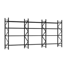 2.5M Tall Triple Bay Commercial Shelving 5620L X 2500H X 600D