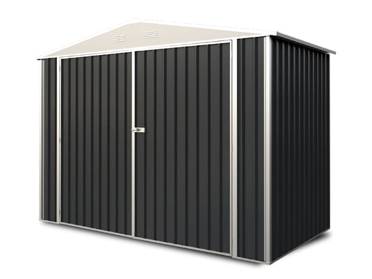 [grey]Modular Garage Front Module with Swing Door 1683L x 3360W  Steelmates