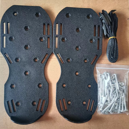 Lawn Aerator Spike Shoes for Soil and Grass Care  Steelmates