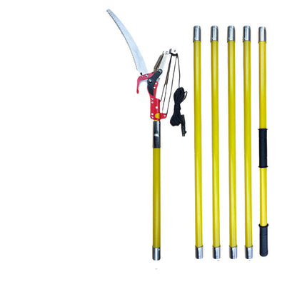 Telescopic High-Branch Pruning Saw – Insulated Fiberglass Handle, SK5 Steel Blade  Steelmates