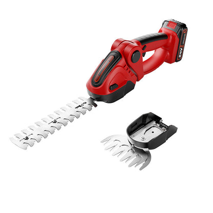 Lightweight Cordless Hedge Trimmer 2-in-1 Grass & Shrub Trimmer  Steelmates