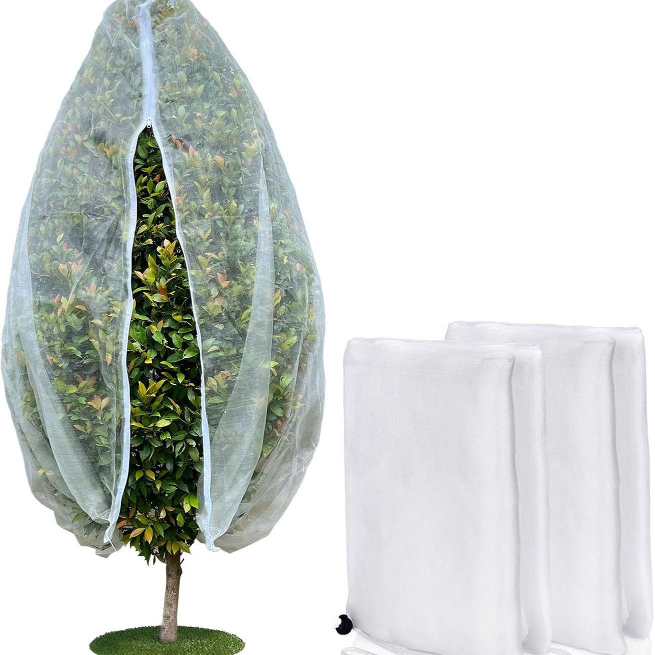 Plant & Fruit Tree Protective Net, Anti-Insect, Anti-Bird, Breathable Garden Mesh Bag  Steelmates