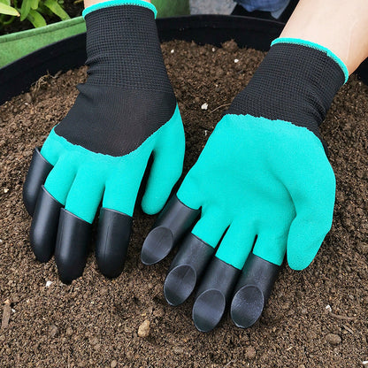 Garden Claw Gloves Waterproof Latex-Coated Gardening Gloves  Steelmates