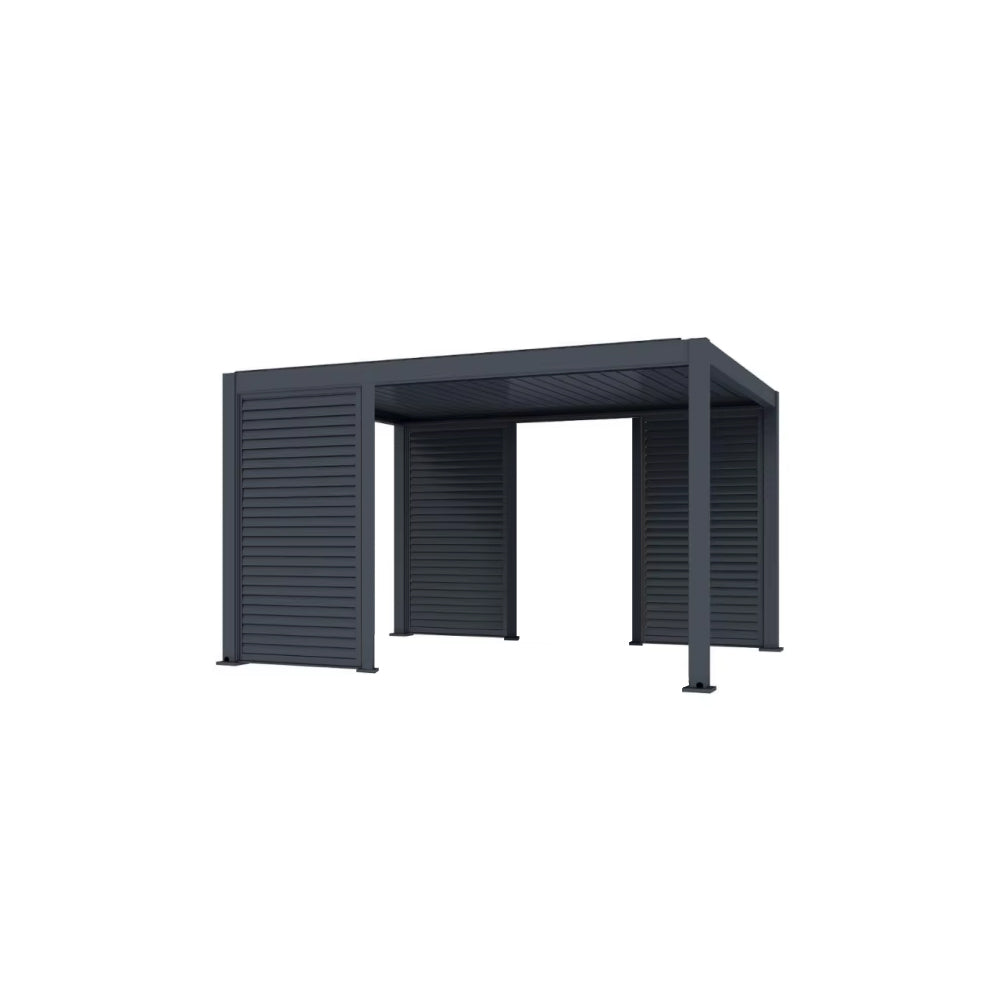 Adjustable Louvre Shutter Panel – 4m Side (Single Panel)  Steelmates