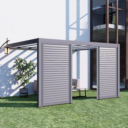 Adjustable Louvre Shutter Panel – 3m Side (Single Panel)