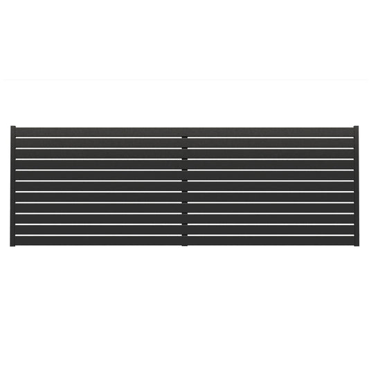 Aluminium DIY Slat Fence 2400x900mm