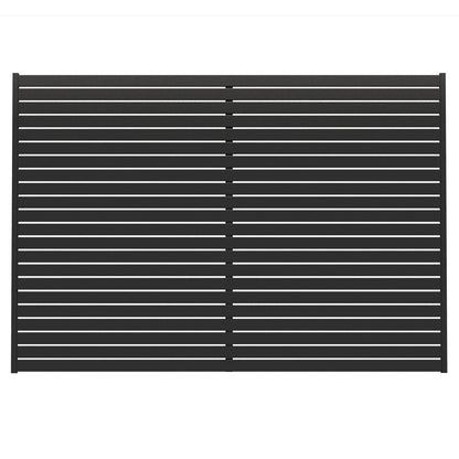 Aluminium DIY Slat Fence 2400x1800mm