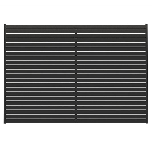 Aluminium DIY Slat Fence 2400x1800mm
